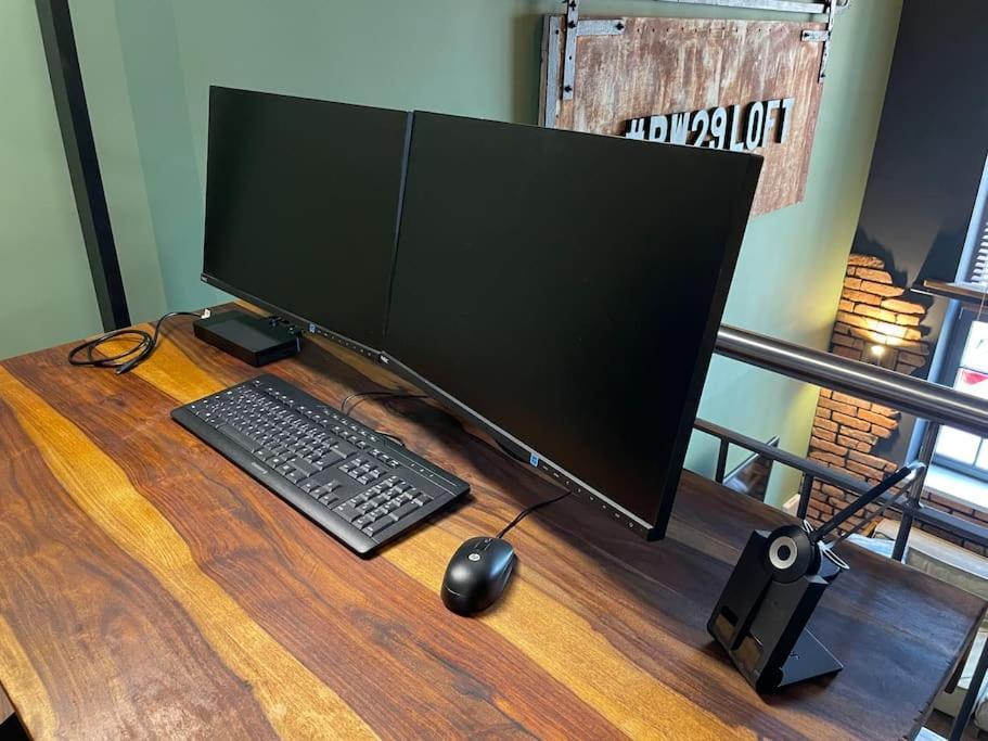 Loft Bw29 Zentrum - Freizeit & Arbeit - 5 Personen - Wifi Leipzig Eksteriør billede